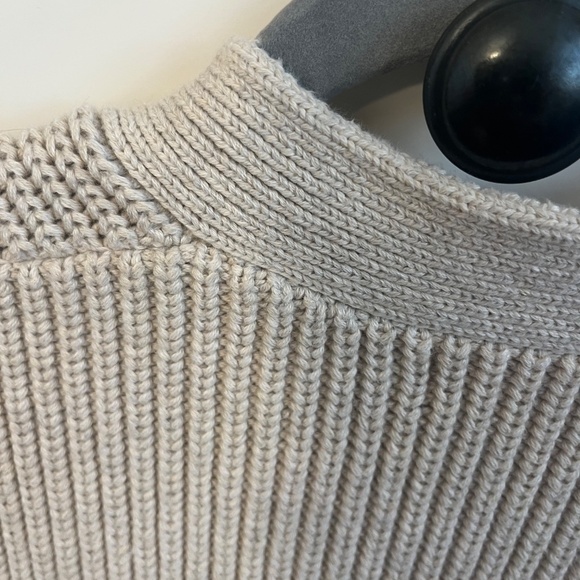 100% cotton fisherman cardigan - Picture 4 of 5